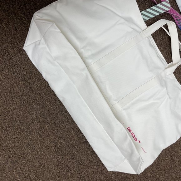 NWT Off-White Virgil Abloh JK_Trippy Rainbow Tote - Picture 7 of 16